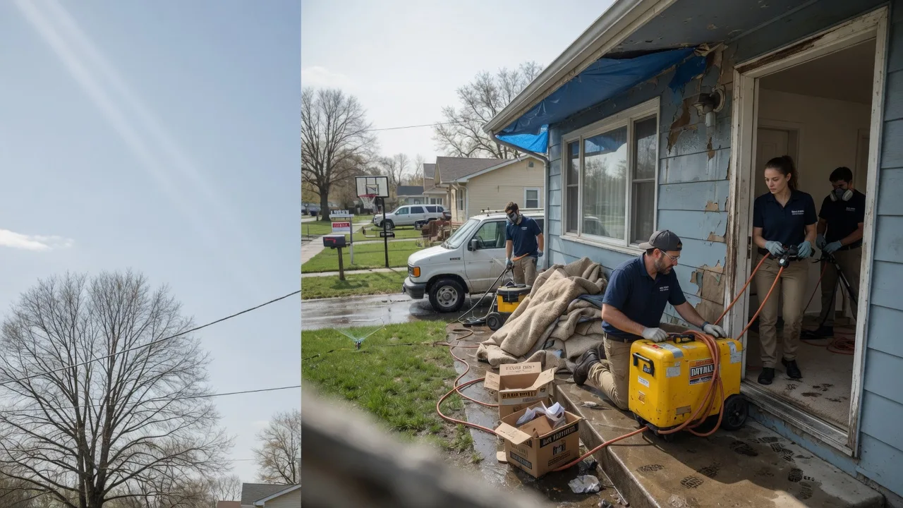 Basement Flood Cleanup in Fentress, TX near me